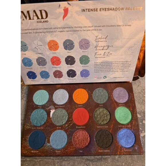 Nomad Iceland Fire & Ice Eyeshadow Palette - Picture 3 of 16